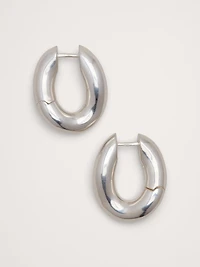 Curvy Hoop Earrings