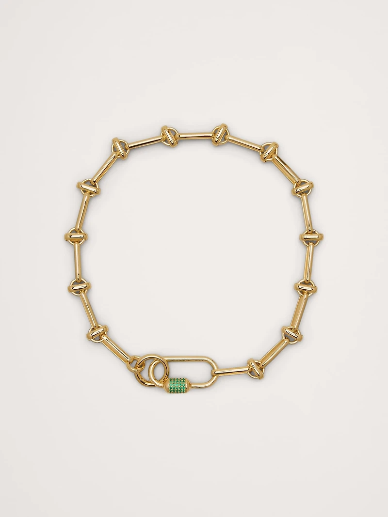 Carabiner Chain Necklace