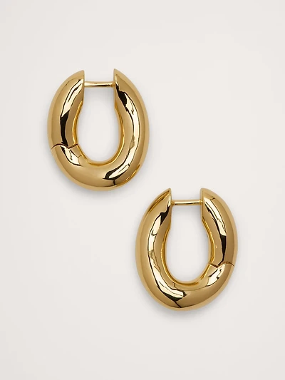 Curvy Hoop Earrings