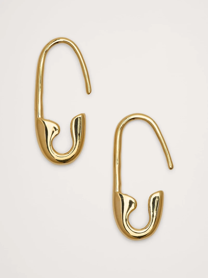 Safety Pin Earrings