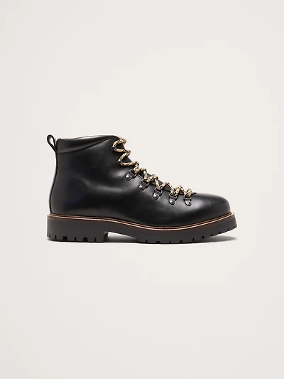 Burnished Leather Alpine Boot
