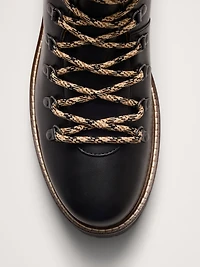 Burnished Leather Alpine Boot