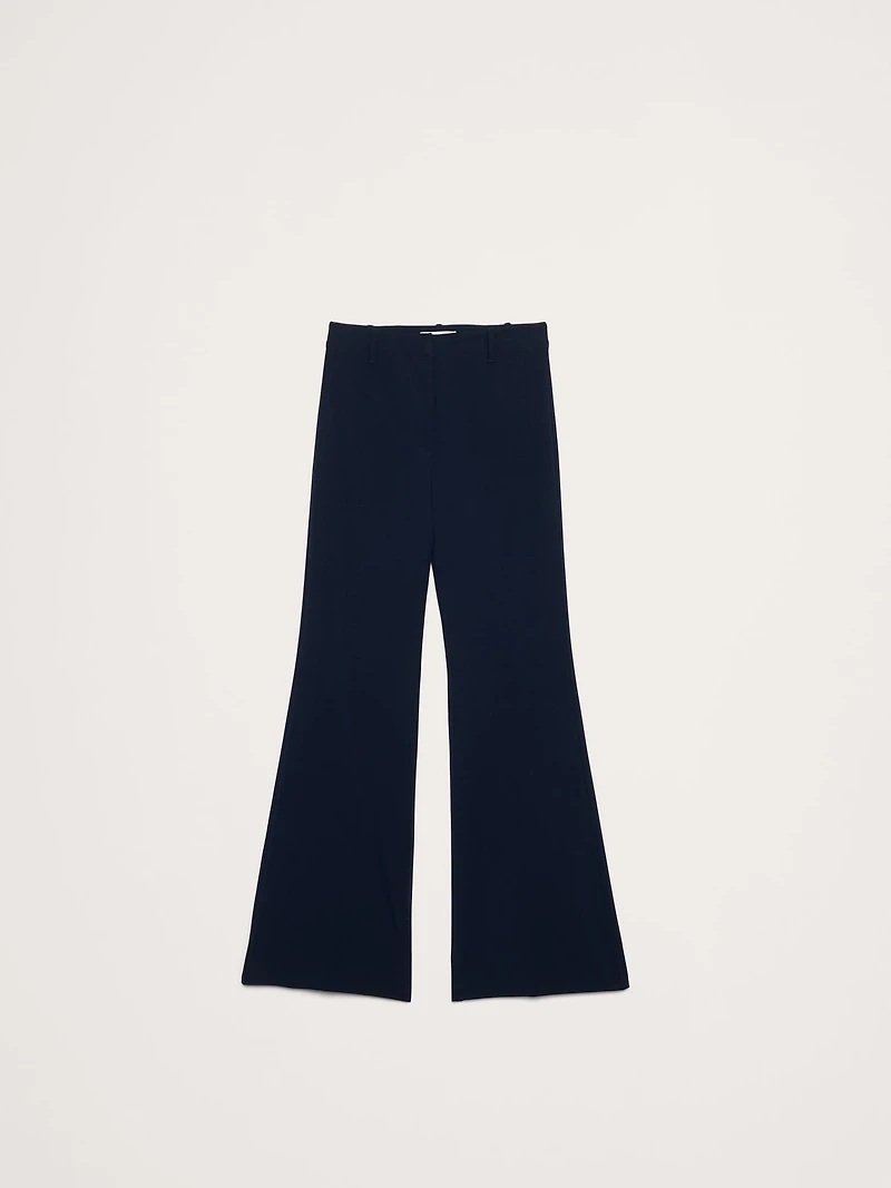 High-Rise Modern Flare Refined Pant