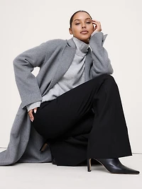 High-Rise Modern Flare Refined Pant