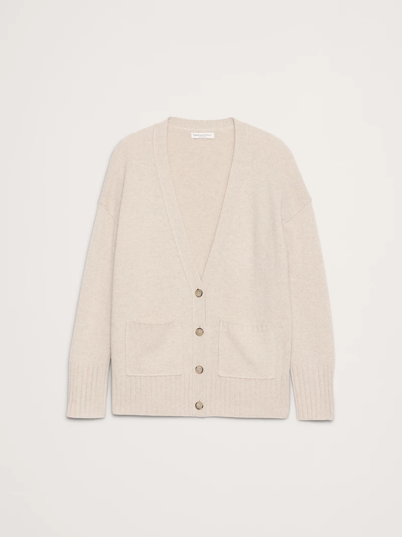 Boyfriend Cashmere Cardigan