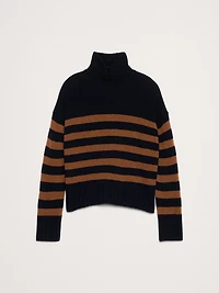 Relaxed Cashmere Turtleneck Sweater