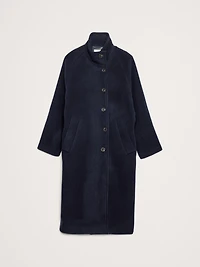 Italian Wool-Blend Top Coat