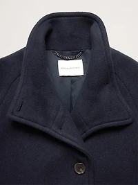 Italian Wool-Blend Top Coat