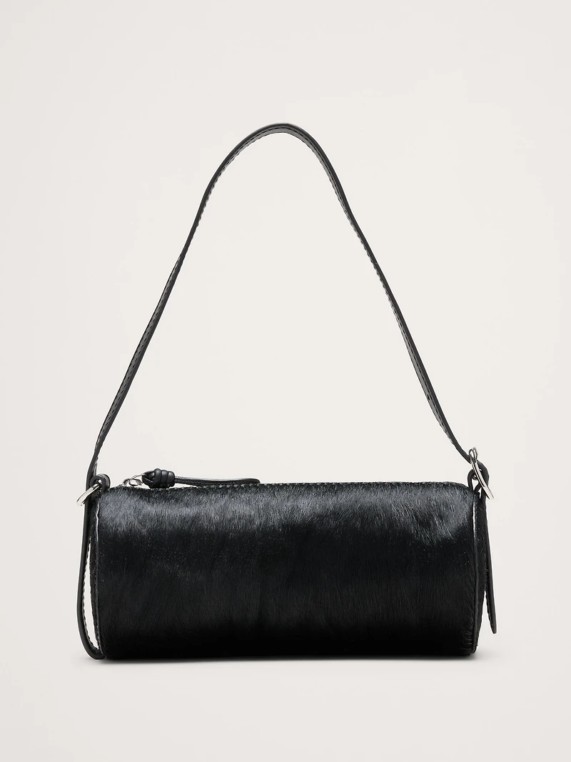 Leather Barrel Bag