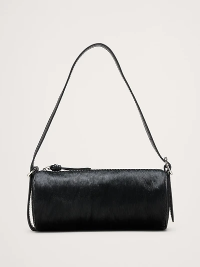 Leather Barrel Bag