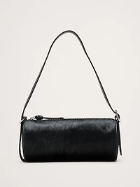 Leather Barrel Bag