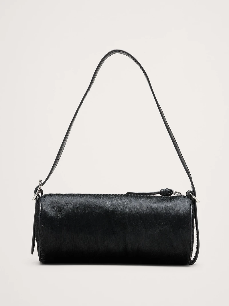 Leather Barrel Bag