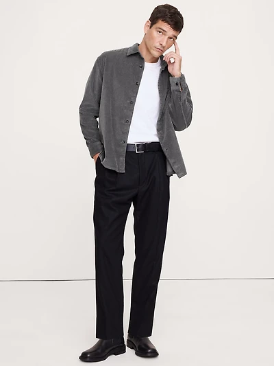 Relaxed-Fit Corduroy Overshirt