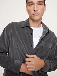 Relaxed-Fit Corduroy Overshirt