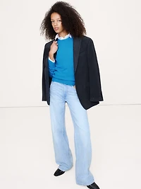 Lightweight Cashmere Crew-Neck Sweater