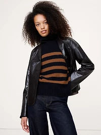 Relaxed Cashmere Turtleneck Sweater