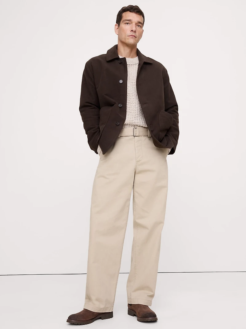Italian Moleskin Barn Jacket