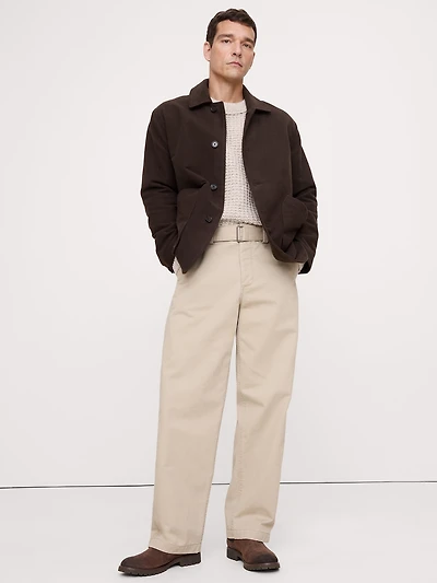 Italian Moleskin Barn Jacket