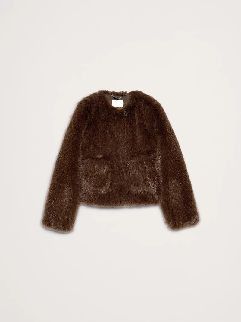 Faux Fur Jacket