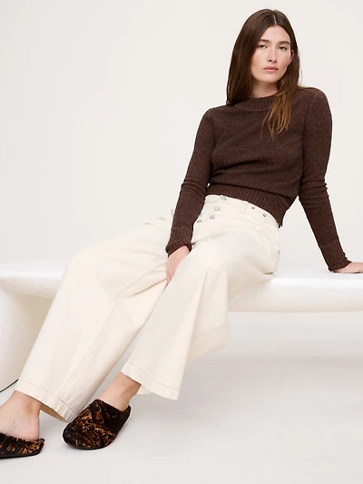 The Fireside Sweater Merino-Cotton