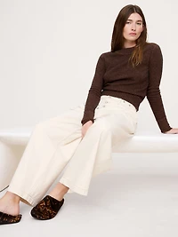 The Fireside Sweater Merino-Cotton