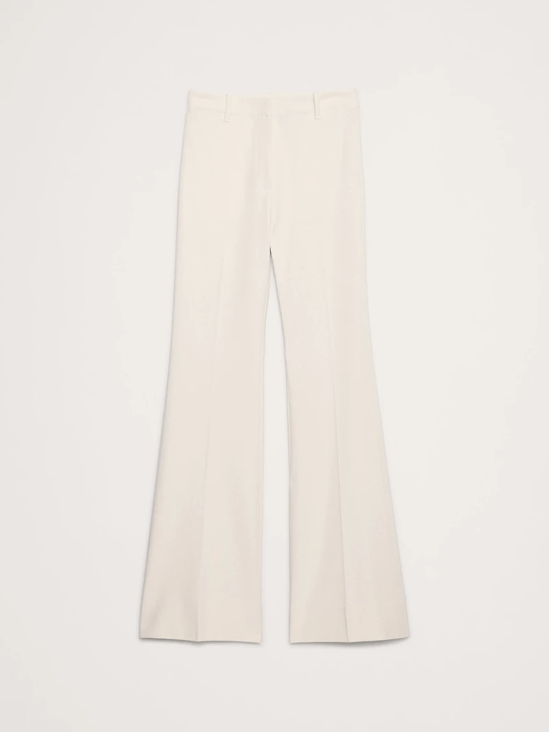 High-Rise Modern Flare Refined Pant