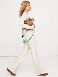 High-Rise Modern Flare Refined Pant