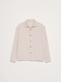 Relaxed-Fit Flannel Overshirt