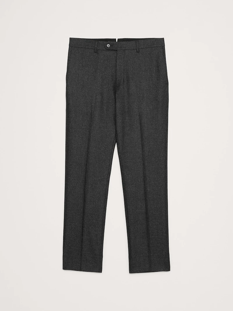 Slim Italian Flannel Dress Pant