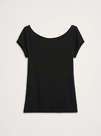 Refined Scoop-Neck T-Shirt