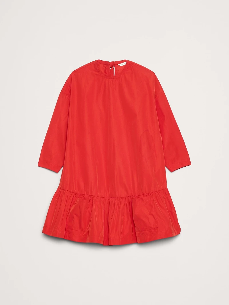 Taffeta Mini Dress
