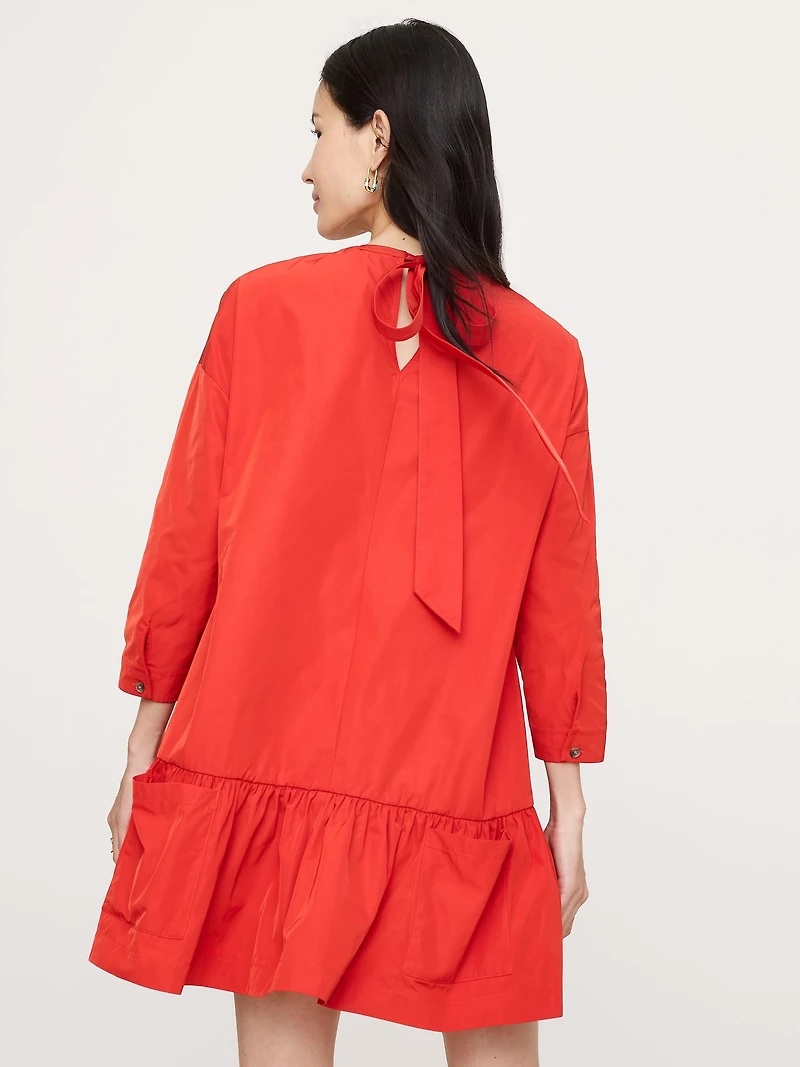 Taffeta Mini Dress