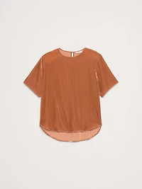 Drapey Velvet Top