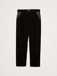 Loose Corduroy Utility Pant