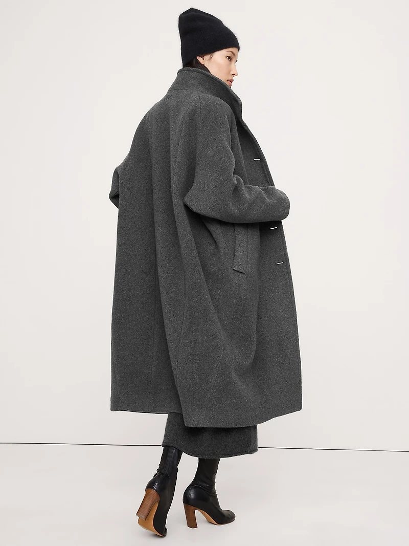 Italian Wool-Blend Top Coat