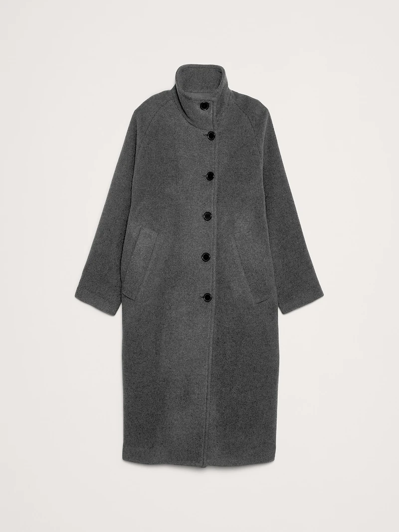 Italian Wool-Blend Top Coat
