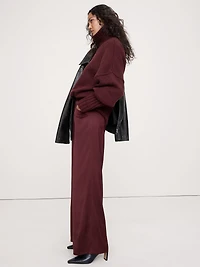 Italian Merino-Blend Turtleneck Sweater