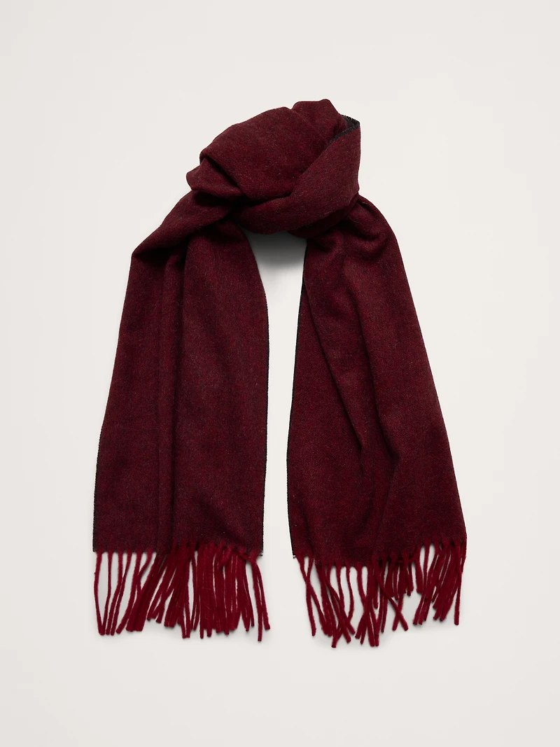 Italian Wool-Cashmere Scarf