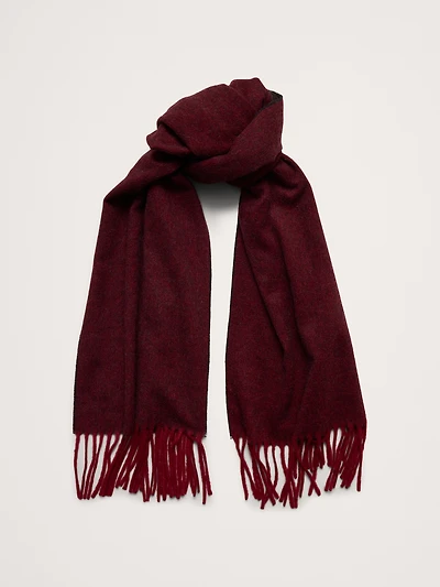 Italian Wool-Cashmere Scarf