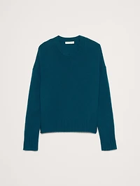 Midweight Cashmere Crew-Neck Sweater