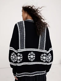 Fair Isle Crew-Neck Sweater