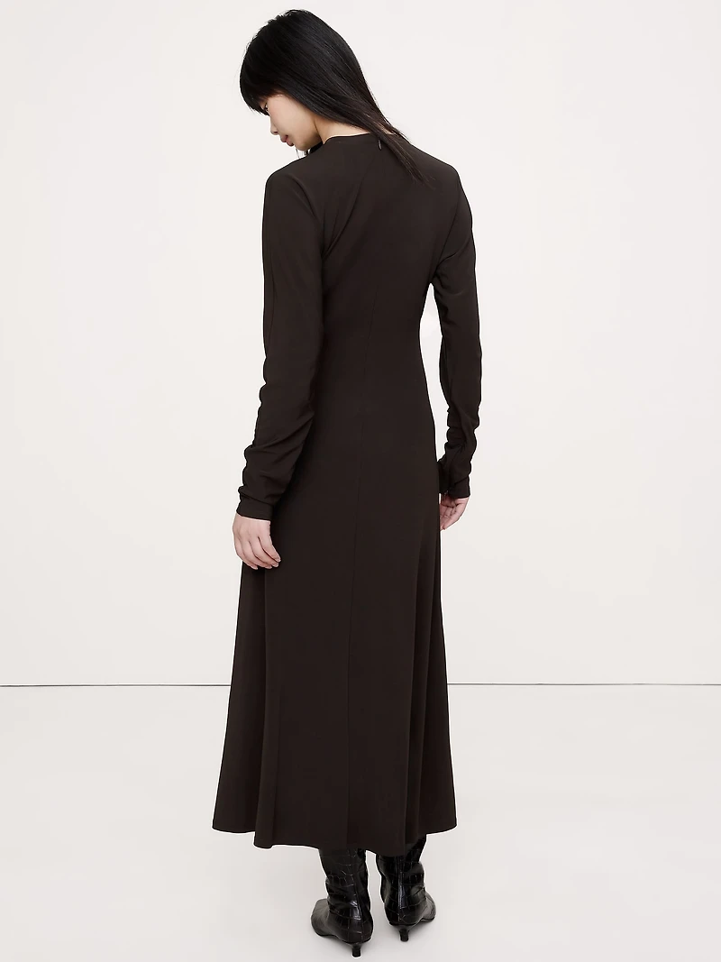 Matte Jersey Midi Dress