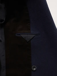 Italian Melton Peacoat