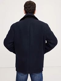 Italian Melton Peacoat