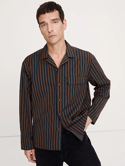 Relaxed-Fit Cotton Poplin Resort Shirt