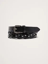 Braided Leather Belt