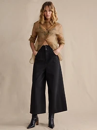 Ultra-High Rise Culotte Jean