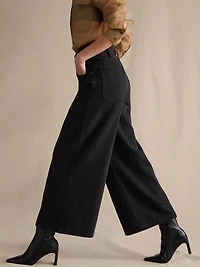 Ultra-High Rise Culotte Jean