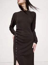 Matte Jersey Midi Dress