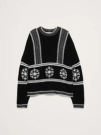 Fair Isle Crew-Neck Sweater
